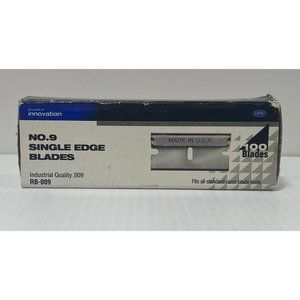 Innovation - N°9 Single Edge Blades Industrial Quality.009 - RB-009 - 100 Blades